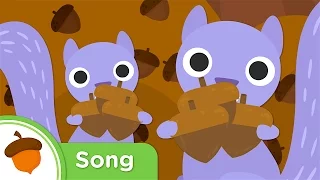 We Love Acorns | Cute Squirrels | Kids Song from Treetop Family | Super Simple Songs