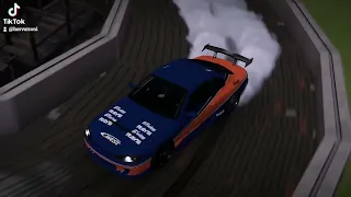 Forza Horizon 5 Tokyo Drift parking Garage Nissan Silvia S15 Monalisa