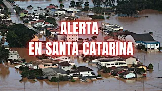 ⛔INUNDACIONES EN FLORIANÓPOLIS Y SANTA CATARINA | RUTAS BLOQUEADAS FLORIPA