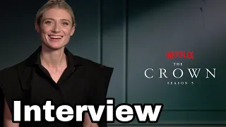 ELIZABETH DEBICKI THE CROWN Season 5 Interview: becoming Princess Diana, the 'revenge dress' & more