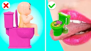 Cool Toilet Gadgets *RICH VS POOR* Genius Hacks and Bathroom Tools by Gotcha! Viral