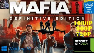 Mafia II Definitive Edition ON GTX 750 Ti