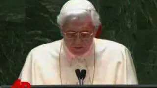 Pope Benedict Addresses the United Nations