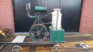 Lister CS 3/1 3hp Cold Start diesel stationary engine Barn Find first start, now for sale