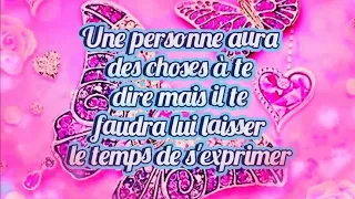 💖 Une personne aura des choses à te dire mais il te faudra lui laisser le temps de s'exprimer. 💖