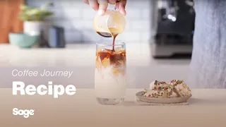 Coffee Recipes | Learn how to make a refreshing iced latte at home | Sage Appliances UK