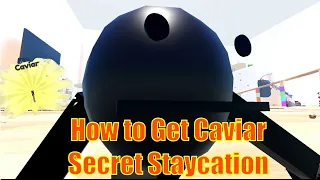 How to get Secret CAVIAR in Secret Staycation • Roblox Secret Staycation