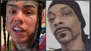 6IX9INE On SNOOP DOGG HEAD Claiming He's A SNITCH Too