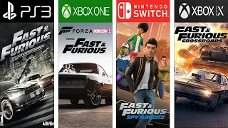 Evolution Of Fast And Furious Games #gamehistory#evolutiongame