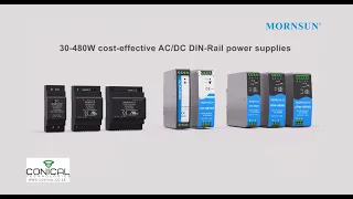 Mornsun Din Rail Power Supplies