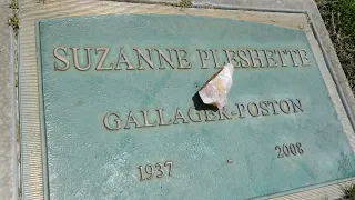 Actress Suzanne Pleshette Grave Hillside Memorial Park Culver City Los Angeles CA USA May 12, 2023