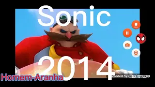 A Evolução do Sonic Parte 4 (👍 Música Diferente 👍)
