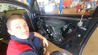 Installing a window regulator in a Chevy Volt