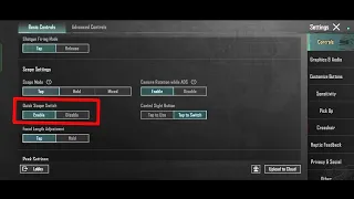 How to enable Quick Scope Switch Setting || Fastest Quick Scope Switch Setting