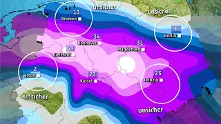 Schneebombe am Wochenende: Diese Großstädte trifft es am härtesten