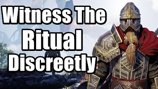 Assasin's Creed Valhalla Dawn of Ragnarok - Witness The Ritual Discreetly - Cold Embers