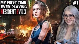 My FIRST TIME Playing Resident Evil 3 Remake | Jill Valentine | Full Playthrough | PS5