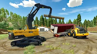 FS22 - Platinum Expansion DLC 002 🌲🚧🌲 - Forestry, Farming and Construction - 4K