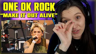 ONE OK ROCK - Make It Out Alive | FIRST TIME REACTION | [1CHANCE FESTIVAL 2023]