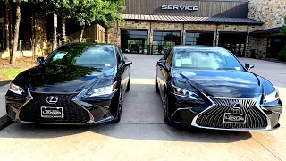 2020 Lexus ES350 F Sport Vs Luxury Model Comparison