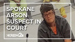 Sunset Highway arson suspect back in Spokane, appears in court Wednesday