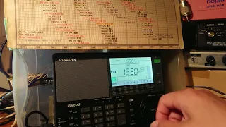 中波放送受信動画　Sangean ATS-909X