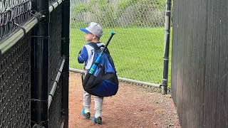 Levi’s first tball game