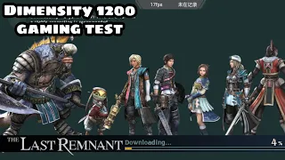 Last Remnant | Dimensity 1200 | Realme GT Neo 2T gaming test.