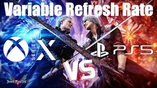 Devil May Cry 5 - VRR - Xbox X vs PS5 - Which One Is Better?