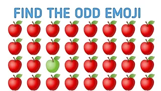 FIND THE ODD EMOJI [Easy level 7]Quiz master yt]#viral #short #quiz