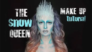 Снежная королева | Образ на Хэллоуин | The Snow Queen Make Up Tutorial