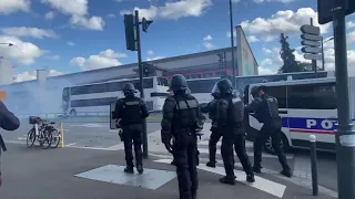 PSG VS Rennes fans fight- 3rd October 2021