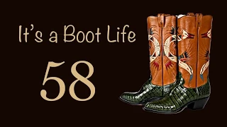 It's a Boot Life: pegging a cowboy boot sole
