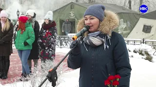 В Щекутино состоялся  торжественный митинг, посвященный 80 ой годовщине битвы под Москвой
