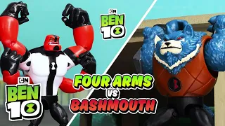 Ben 10 vs. Bashmouth Stop Motion | Ben 10 | Cartoon Network