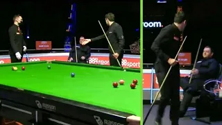 Ronnie O’Sullivan full confrontation with Mark Allen - Champions of Champions Snooker 05/11/20