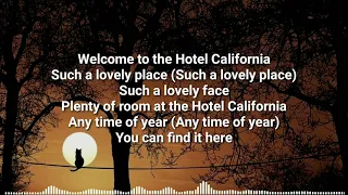 Eagles - Hotel California (Cover & Lyrics)