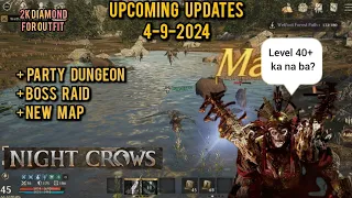 NIGHT CROWS Upcoming updates sa April 9 2024