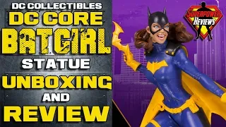 DC Core BATGIRL Statue Unboxing and Review from DC Collectibles