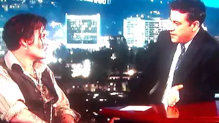 Johnny Depp on Jimmy Kimmel Live