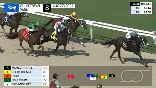 Gulfstream Park August 27, 2022 Race 8