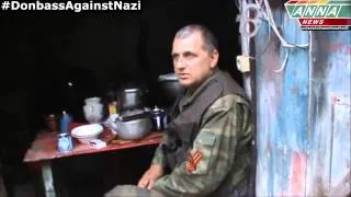 Ополченец ДНР - 'Я воюю за свою землю, за своих детей'