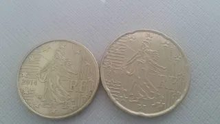 10, 20 Euro Cent 2014 Coin Value