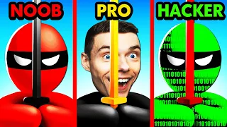 NOOB vs PRO vs HACKER STEALTH MASTER