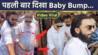 Deepika Padukone Flaunts Baby Bump First Time,Ranveer Singh के साथ Vote Cast करते...| Boldsky