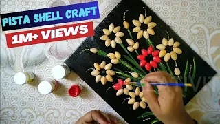 Pista Shell Crafts | Pista Shell Wall Hanging | Decoration ideas