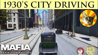 Long Chill 1930s Drive around the City | Mafia: Definitive Edition