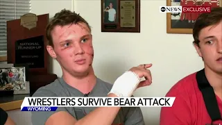 College wrestlers ambushed in gruesome grizzly bear attack while hunting in Wyoming