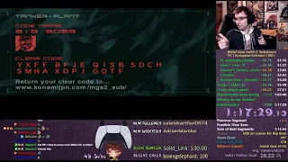 MGS2 PC European Extreme NG+ Speedrun