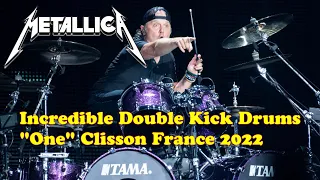 Metallica LARS INCREDIBLE DOUBLE KICK 2022